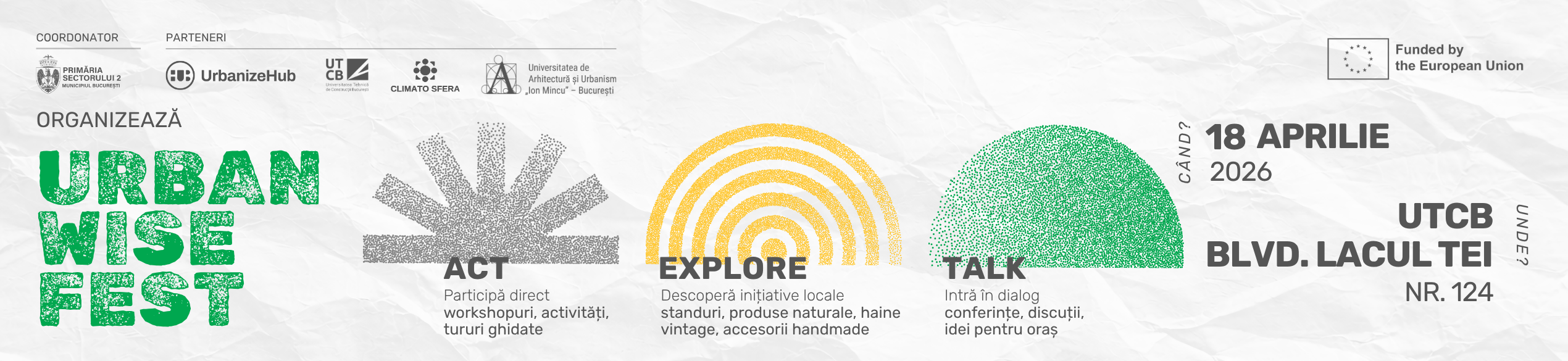 Promovare festival UrbanWise FEST